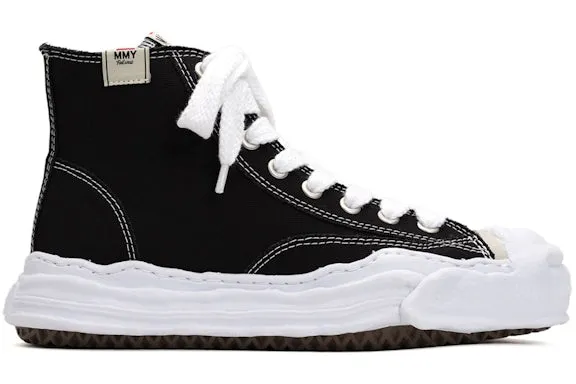 Maison Mihara Yasuhiro Hank OG Sole Canvas Hi Black White sold by Addict Sneakers