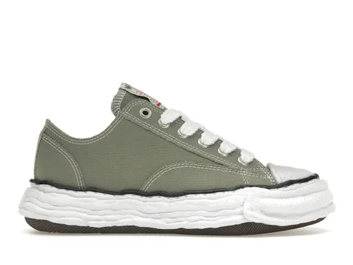 Maison Mihara Yasuhiro Peterson 23 OG Sole Canvas Low Green sold by Addict Sneakers