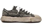 Maison Mihara Yasuhiro Peterson 23 OG Sole Studded Canvas Low Black sold by Addict Sneakers
