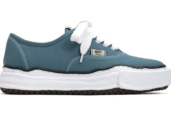 Maison Mihara Yasuhiro Baker OG Sole Canvas Low Blue sold by Addict Sneakers