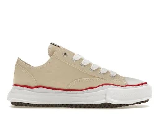 Maison Mihara Yasuhiro Peterson OG Sole Canvas Low Natural sold by Addict Sneakers