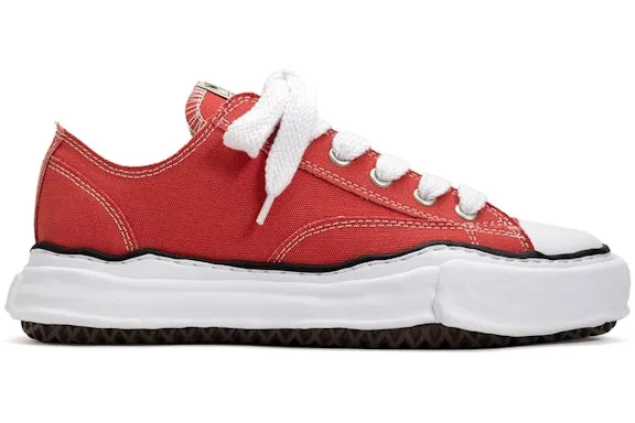 Maison Mihara Yasuhiro Peterson OG Sole Canvas Low Orange sold by Addict Sneakers