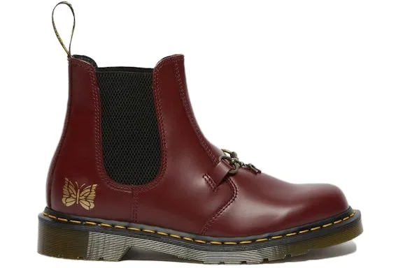 Dr. Martens 2976 Snaffle Chelsea Boots Needles Cherry Red sold by Addict Sneakers
