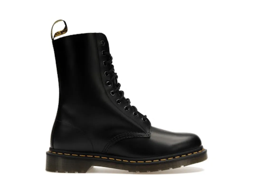 Dr. Martens 1490 Mid Calf Boot Black sold by Addict Sneakers