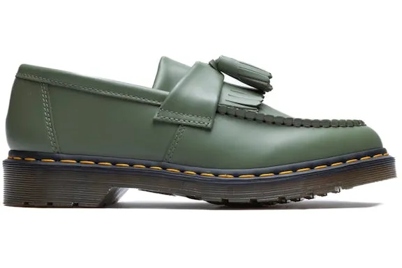 Dr. Martens Adrian Tassel Loafer Khaki Green sold by Addict Sneakers