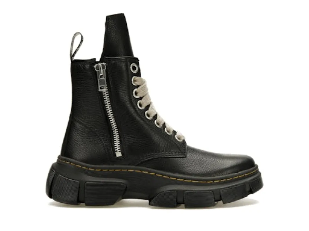 Dr. Martens 1460 DMXL Jumbo Lace Zip Boot Rick Owens Black sold by Addict Sneakers