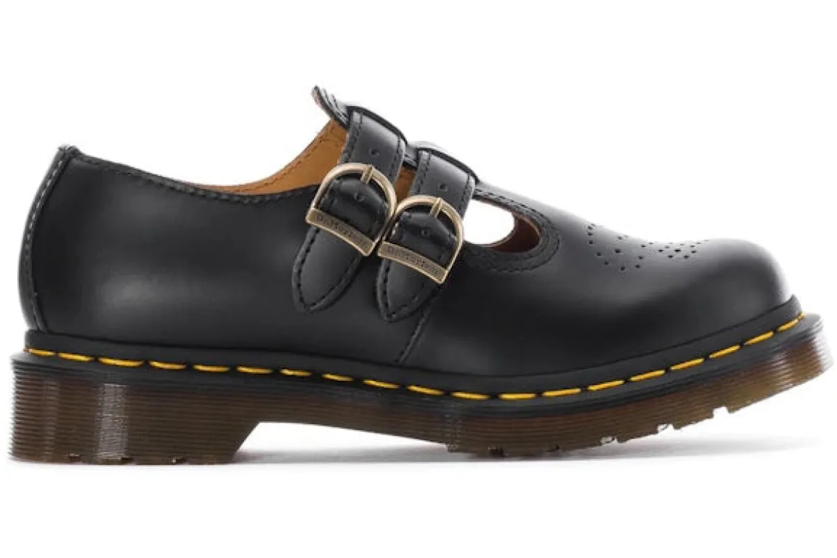 Dr. Martens 8065 Mary Jane Smooth Leather Black (Women's) sold by Addict Sneakers