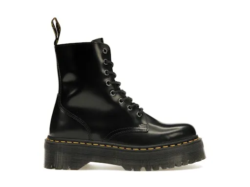 Dr. Martens Jadon Platform Boots Black Smooth Leather sold by Addict Sneakers