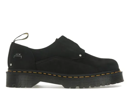 Dr. Martens 1461 Bex A-COLD-WALL Black Milled Nubuck sold by Addict Sneakers