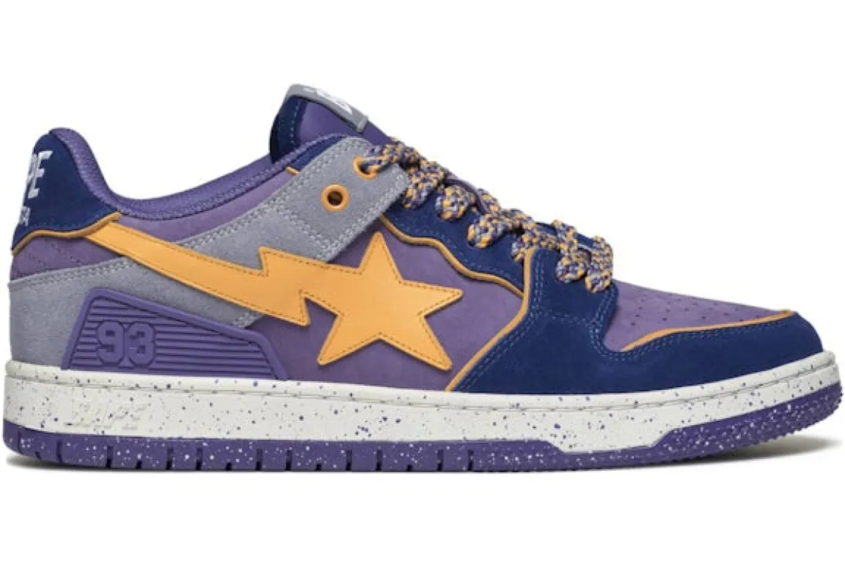 A Bathing Ape Sk 8 Sta#4 M 2 Purple sold by Addict Sneakers