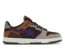 A Bathing Ape Sk 8 Sta#7 M 2 Brown Purple sold by Addict Sneakers
