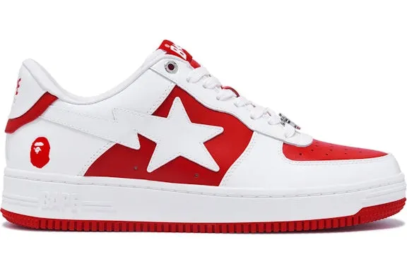 A Bathing Ape Bape Sta Low#6 Red sold by Addict Sneakers