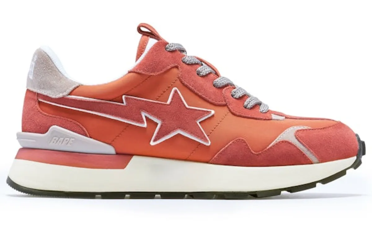 A Bathing Ape Roadsta Express Orange sold by Addict Sneakers