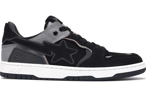 A Bathing Ape Sk 8 Sta#6 Black sold by Addict Sneakers
