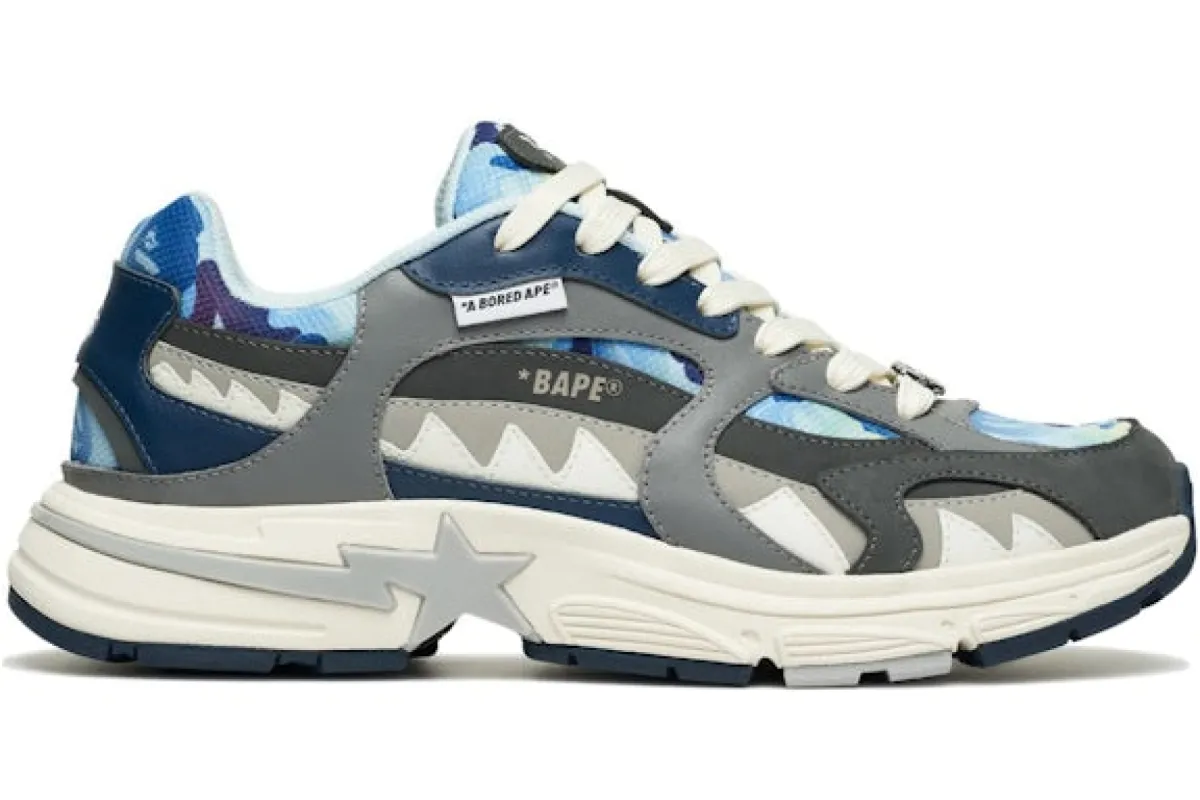 A Bathing Ape Shark Sta Bored Ape Yacht Club Blue sold by Addict Sneakers