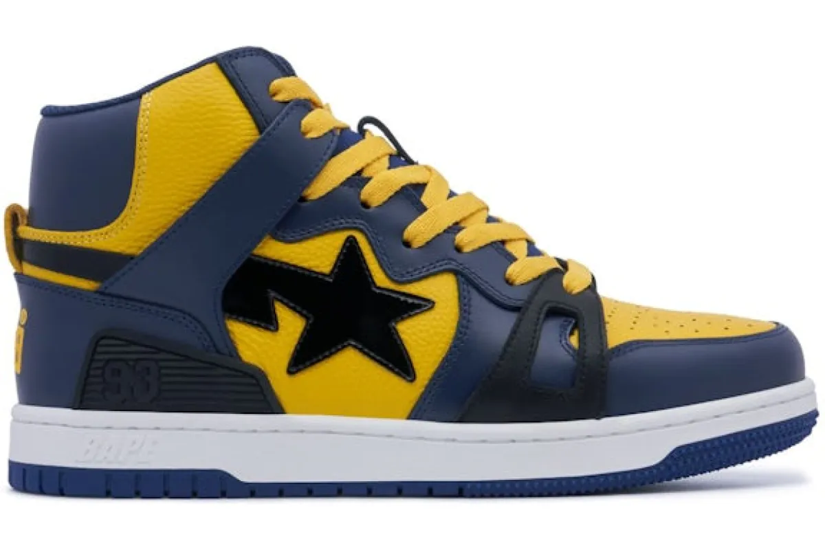 A Bathing Ape Bape Sta 93 Hi Michigan sold by Addict Sneakers