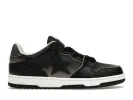 A Bathing Ape Sk 8 Sta#4 Black sold by Addict Sneakers