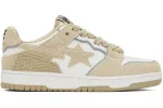 A Bathing Ape Bape SK 8 Sta Beige Suede sold by Addict Sneakers