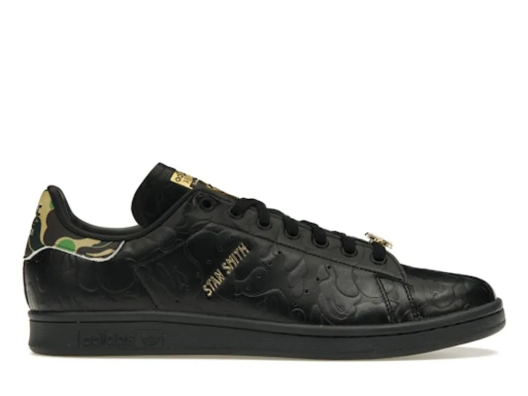 adidas Stan Smith Bape 30 th Anniversary Black sold by Addict Sneakers