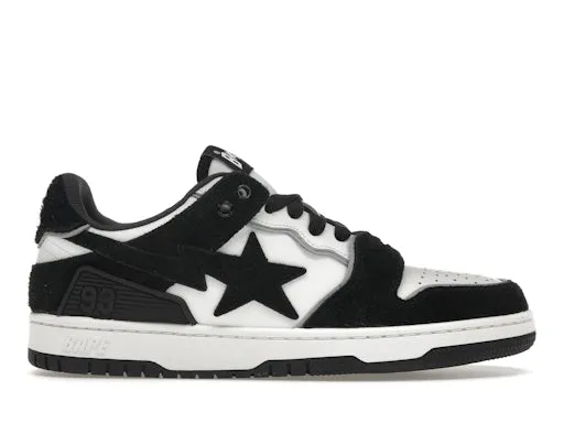 A Bathing Ape Bape SK 8 Sta Black Suede sold by Addict Sneakers