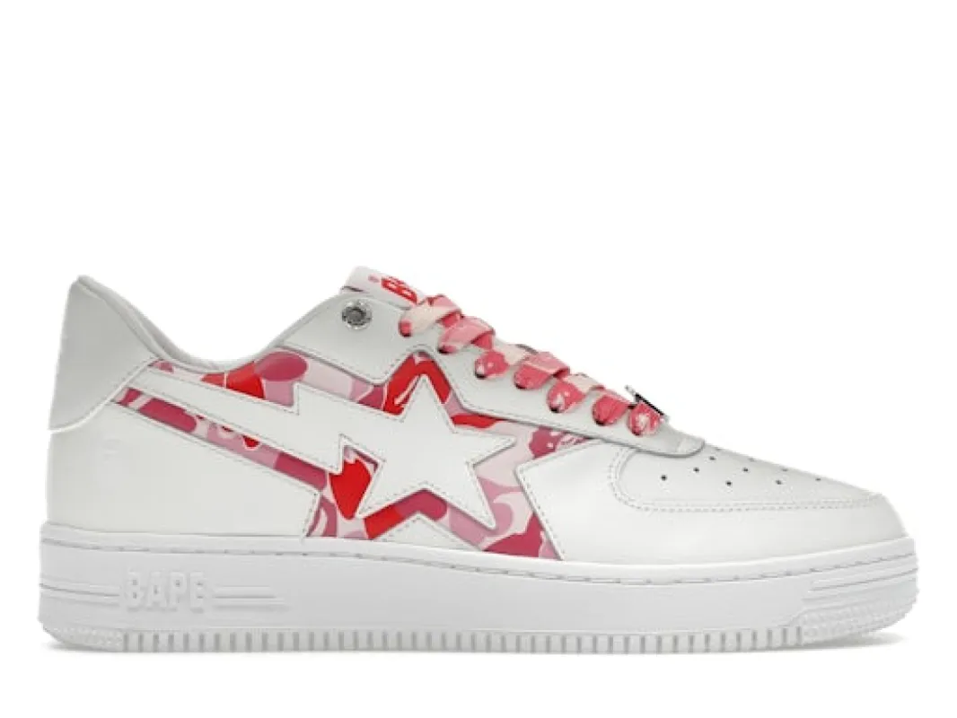 A Bathing Ape Bape Sta Icon ABC Camo Pink sold by Addict Sneakers