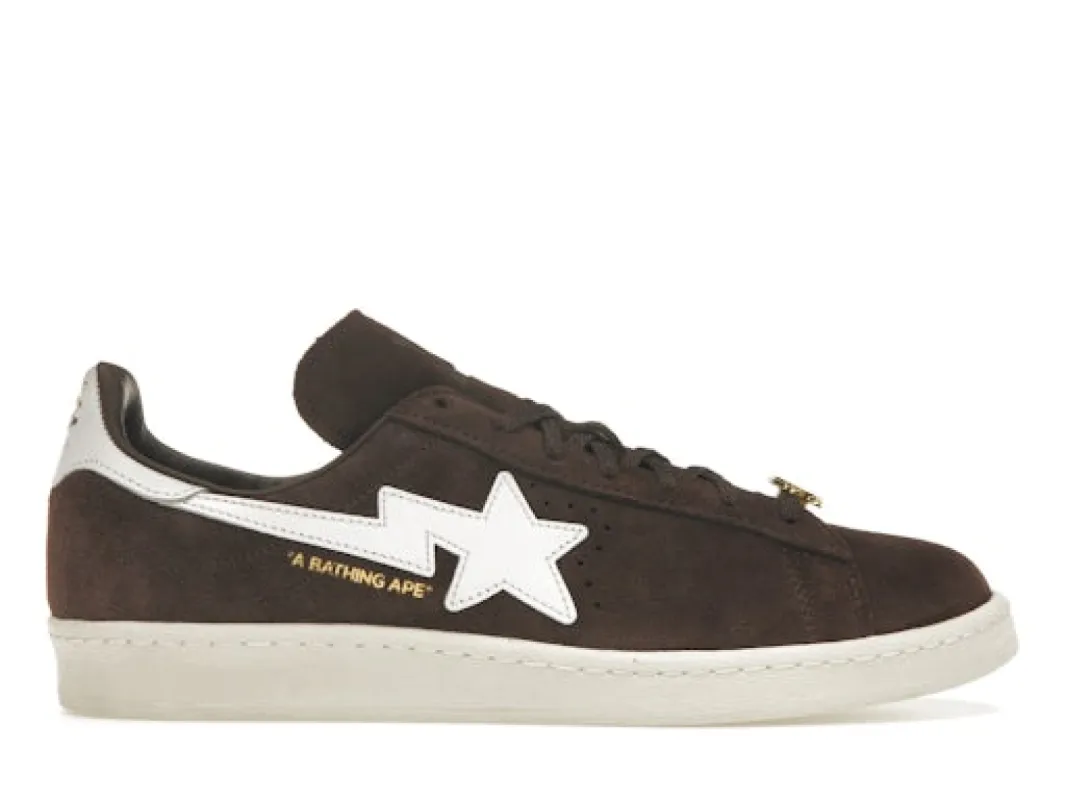 adidas Campus 80 s Bape 30 th Anniversary Brown sold by Addict Sneakers