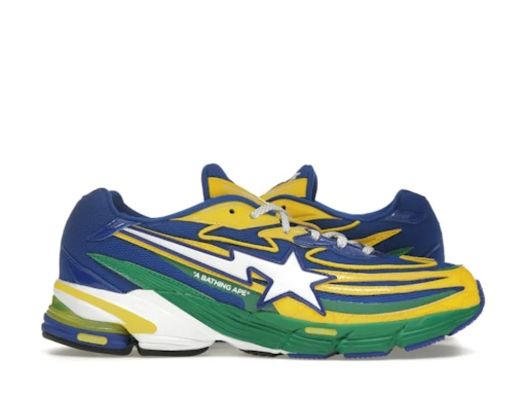 adidas Orketro Bape Yellow Blue Green sold by Addict Sneakers