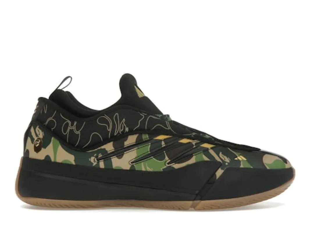 adidas Dame 9 Bape Black Green sold by Addict Sneakers