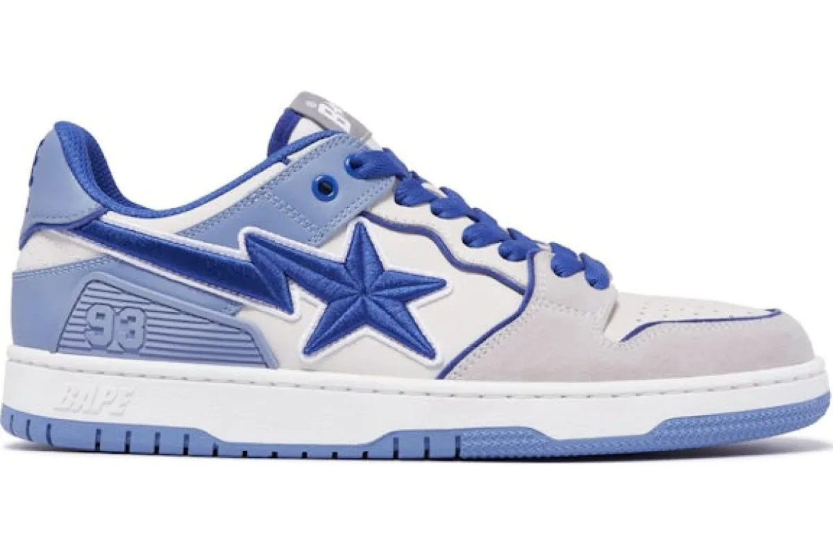 A Bathing Ape Sk 8 Sta#5 Blue sold by Addict Sneakers