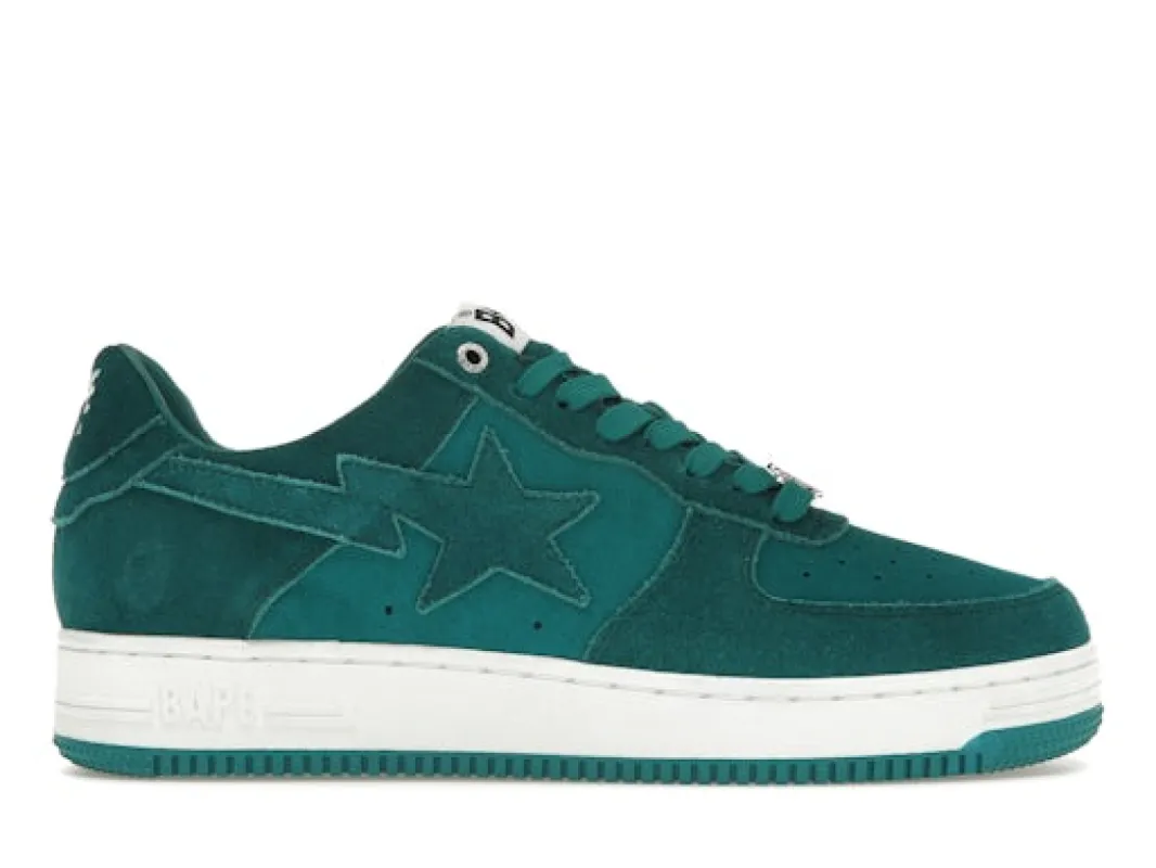 A Bathing Ape Bape Sta Suede Green (2022) sold by Addict Sneakers