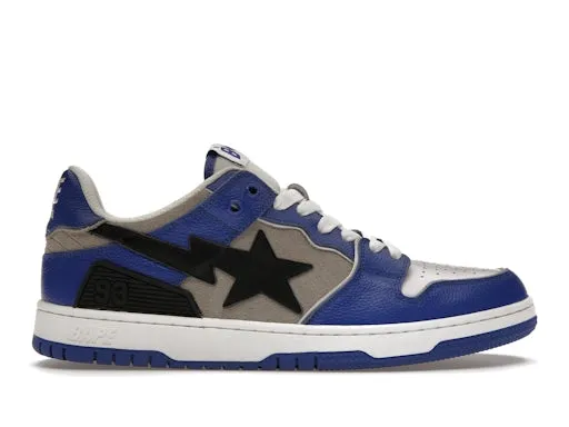 A Bathing Ape Bape SK 8 Sta Blue Grey sold by Addict Sneakers