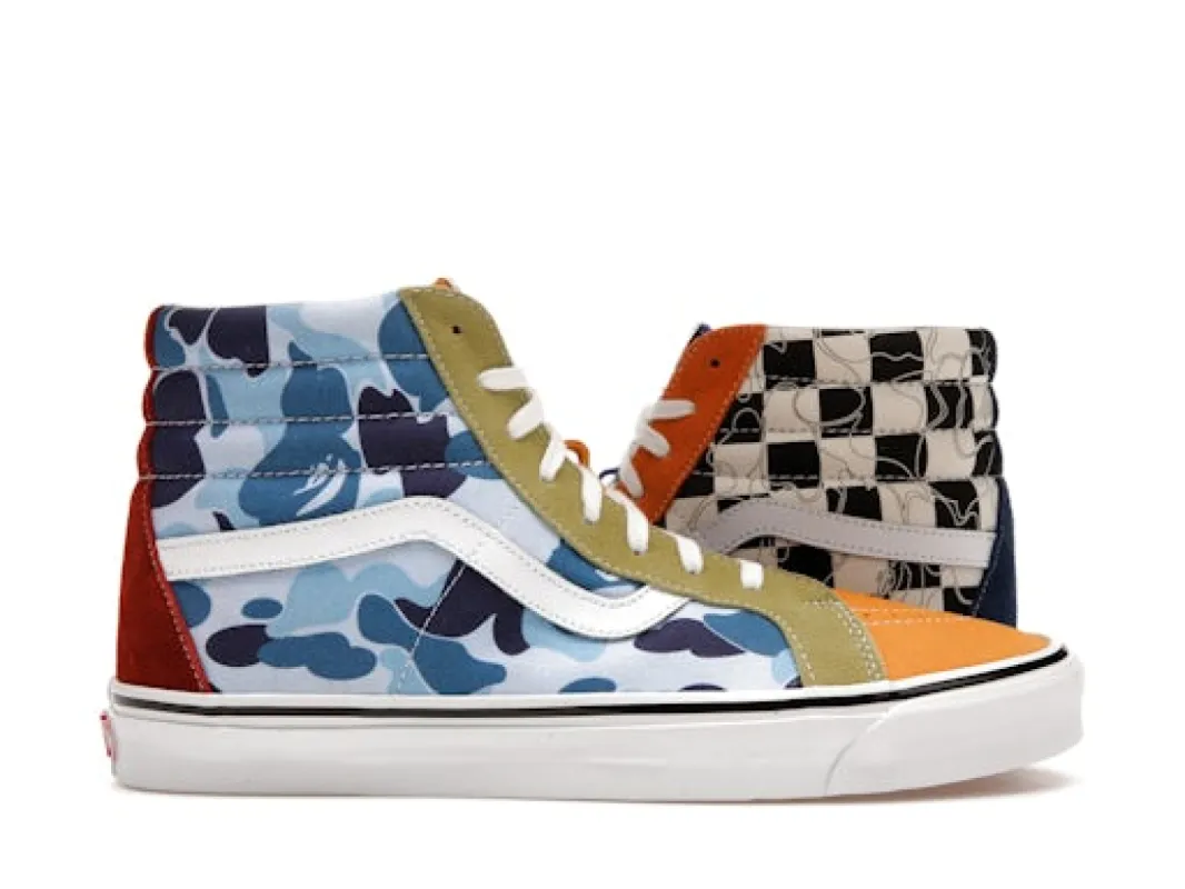 Vans Sk 8-Hi DXBape Multi Camo sold by Addict Sneakers