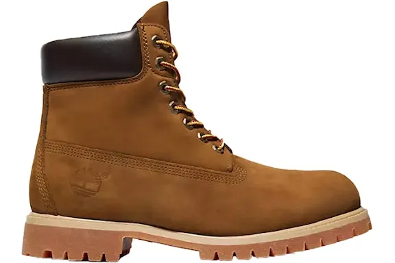 Timberland Premium 6 Inch Lace Up Waterproof Dark Wheat Nubuck sold by Addict Sneakers