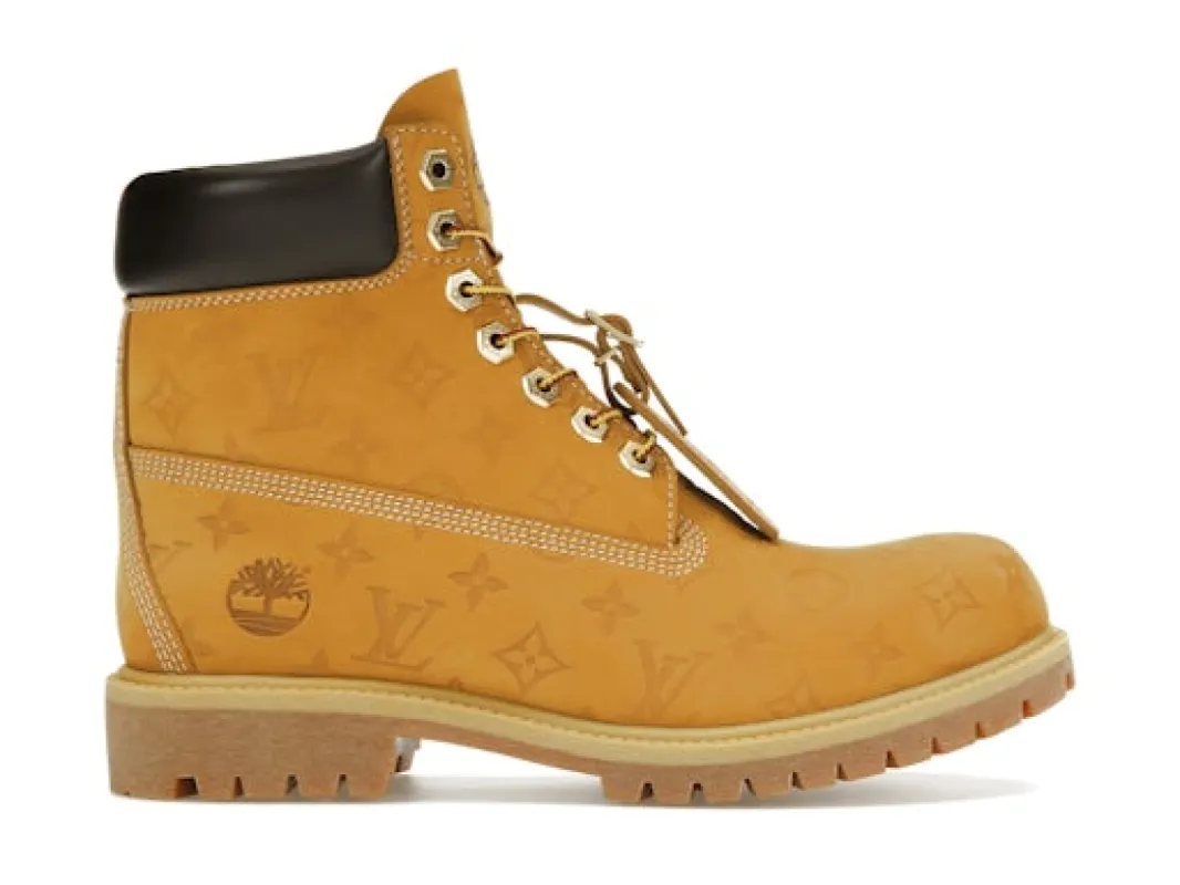 Timberland Louis Vuitton 6" Ankle Boot Wheat Monogram sold by Addict Sneakers