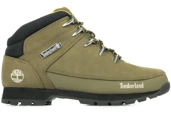 Timberland Euro Sprint Mid Hiker Olive Black sold by Addict Sneakers