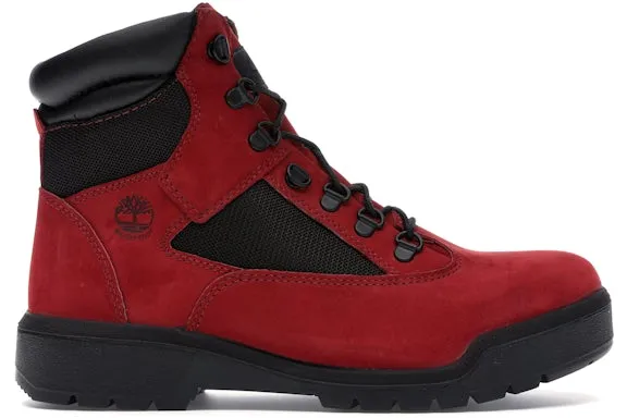Timberland 6" Field Boot Red Black sold by Addict Sneakers