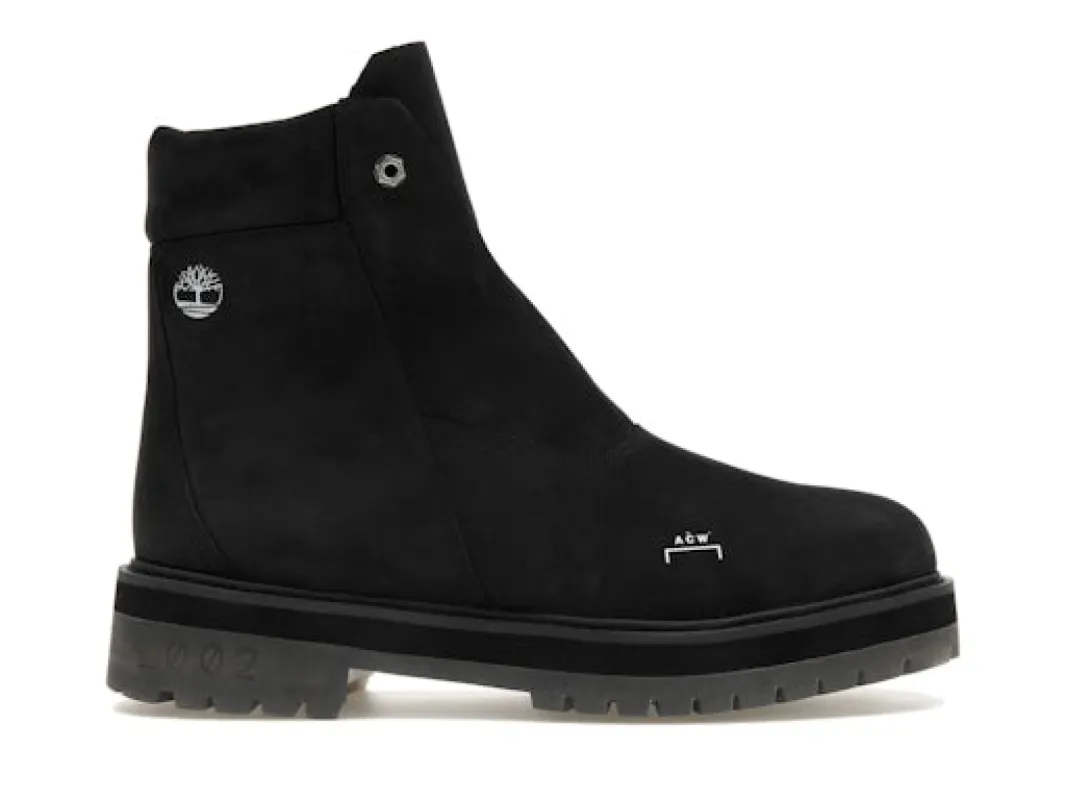Timberland 6 Inch Zip Boot A-COLD-WALL Black sold by Addict Sneakers