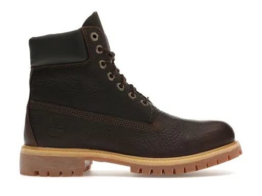Timberland 6" Premium Boot Waterproof Dark Brown Full Grain Leather sold by Addict Sneakers