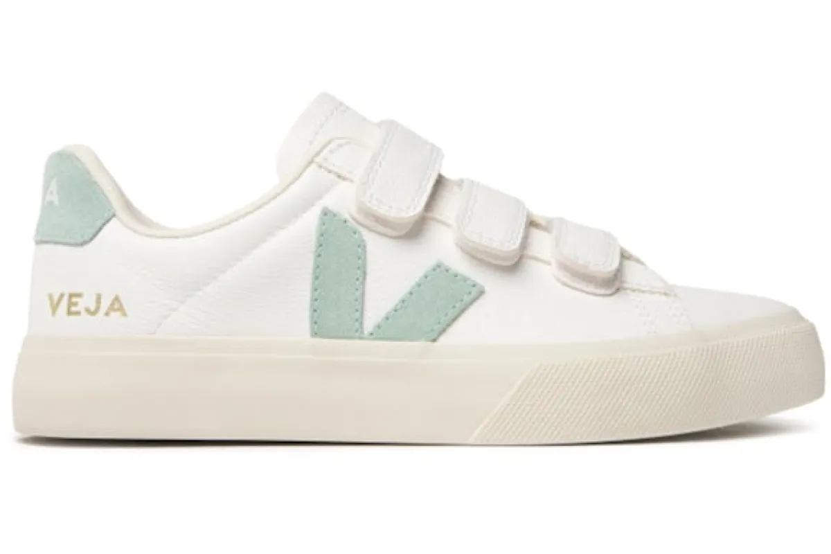 Veja Recife Low Chromefree Leather White Matcha (Women's) sold by Addict Sneakers