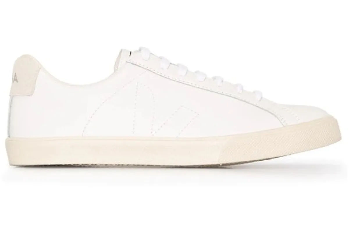 Veja Esplar Leather Stitched White Tan sold by Addict Sneakers