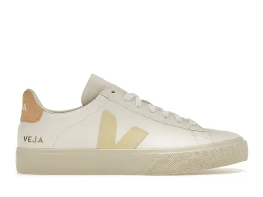 Veja Campo Chromefree Leather White Sun Peach sold by Addict Sneakers
