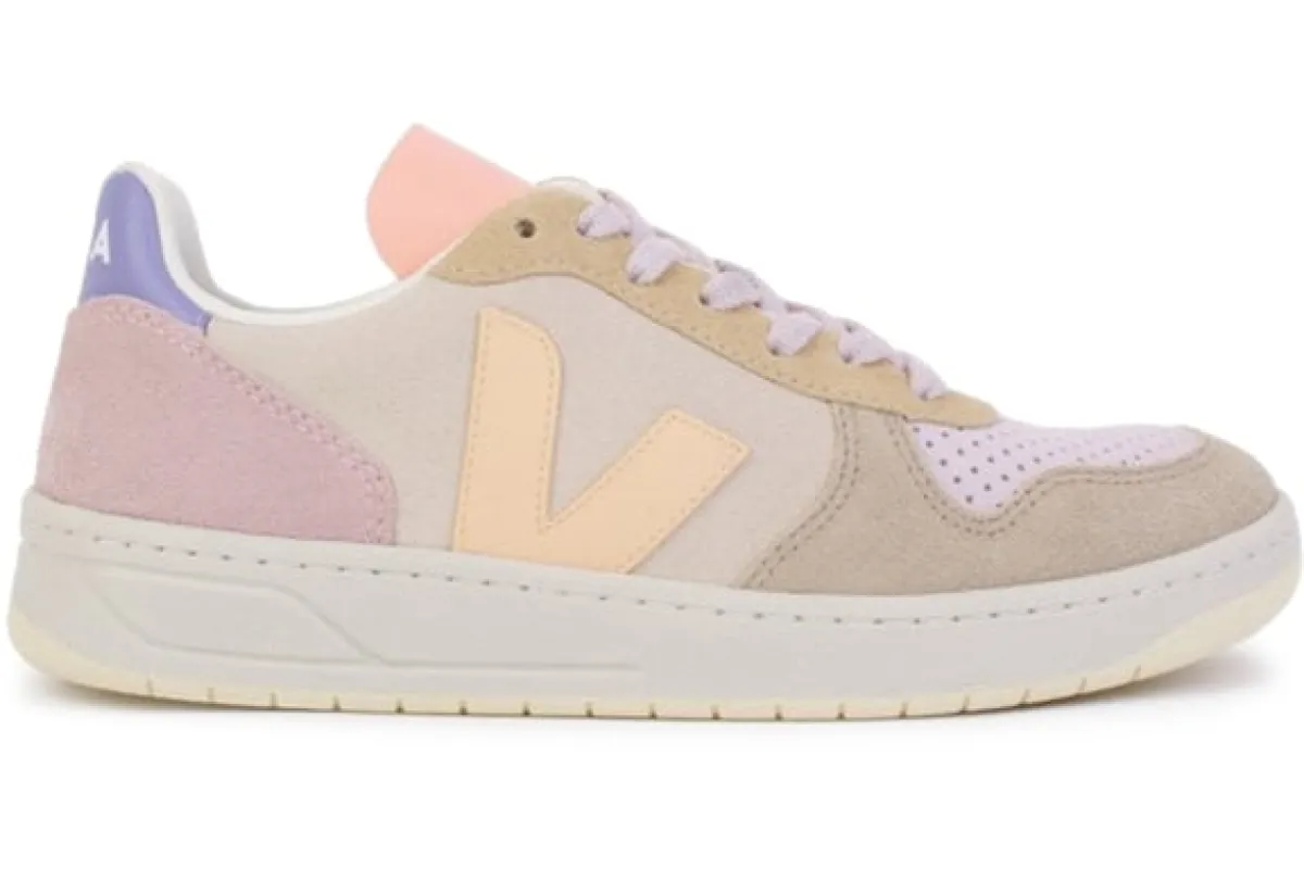 Veja V-10 Suede Multico Peach (Women's) sold by Addict Sneakers