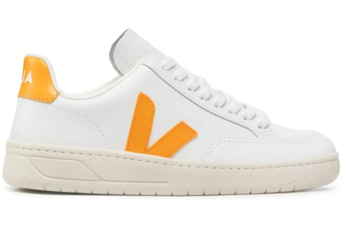Veja V-12 Leather White Ouro (Women's) sold by Addict Sneakers