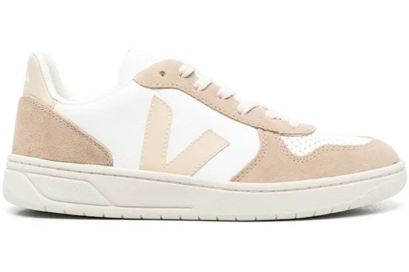 Veja V-10 Chromefree Leather White Sable Sahara sold by Addict Sneakers