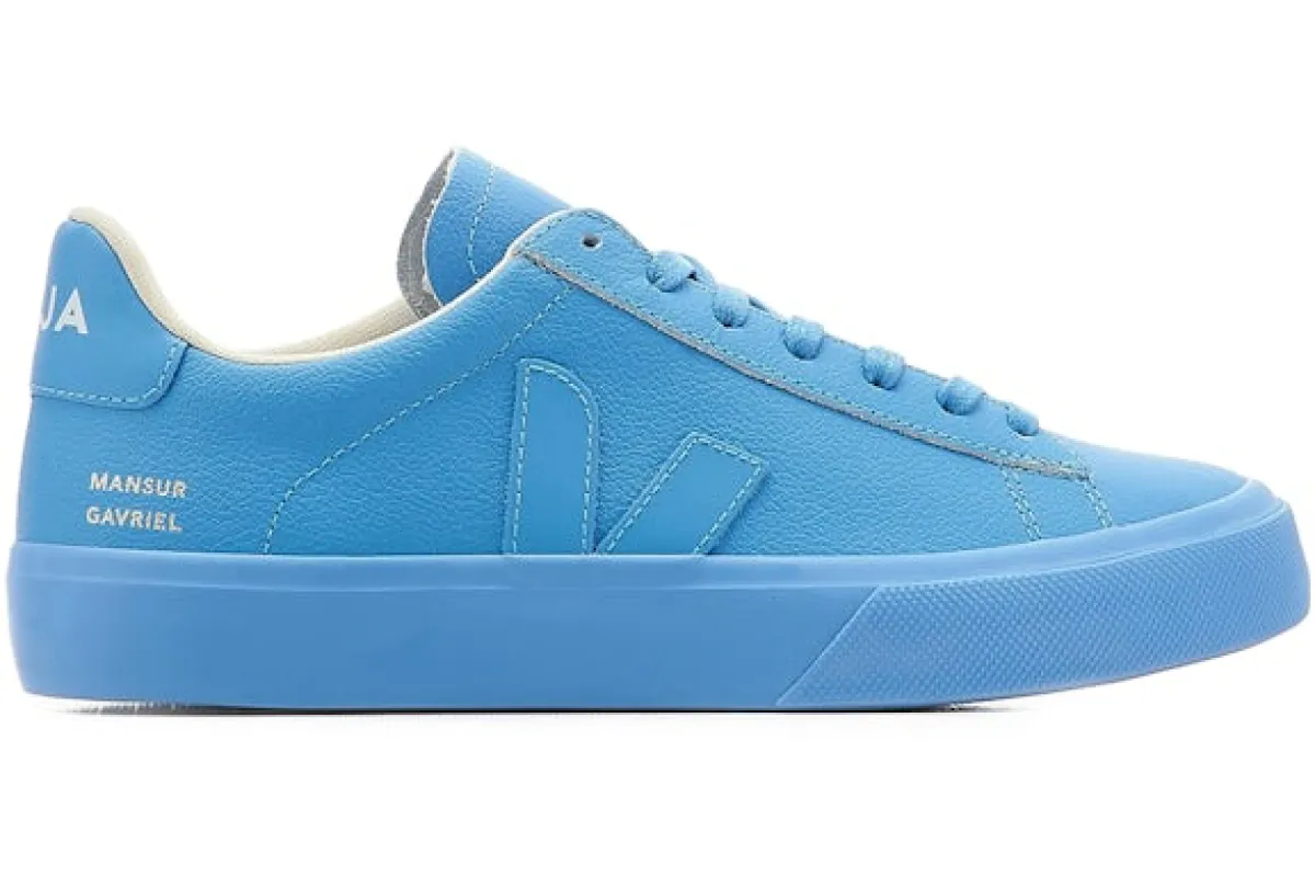 Veja Campo Chrome Free Leathe rMansur Gavriel Celeste sold by Addict Sneakers