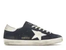 Golden Goose Super-Star Navy Suede White sold by Addict Sneakers