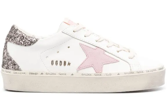 Golden Goose Hi Star White Antique Pink Glitter (Women's) sold by Addict Sneakers