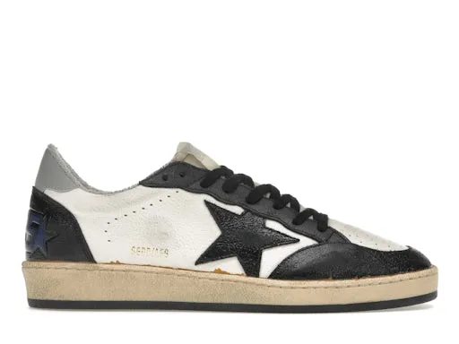 Golden Goose Ball-Star Black White Royal sold by Addict Sneakers