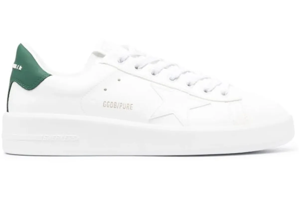 Golden Goose Pure Star White Green sold by Addict Sneakers