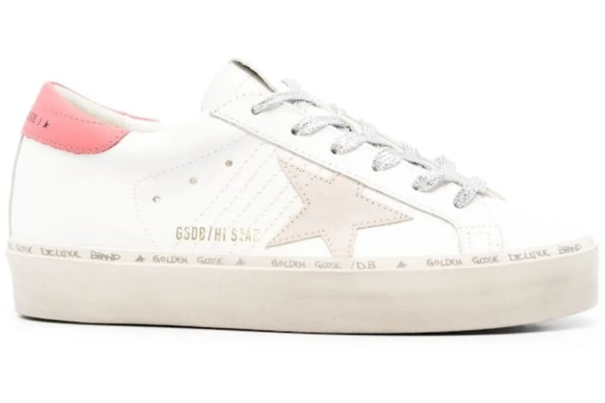 Golden Goose Hi-Star White Coral (Women's) sold by Addict Sneakers